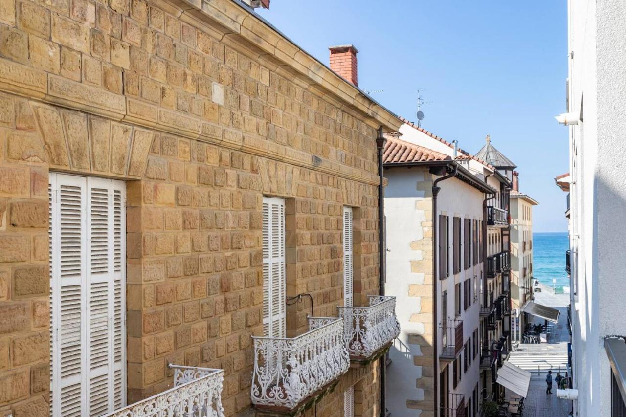 Апартаменты Piso En Zarauz Centro A 100M De La Playa Экстерьер фото